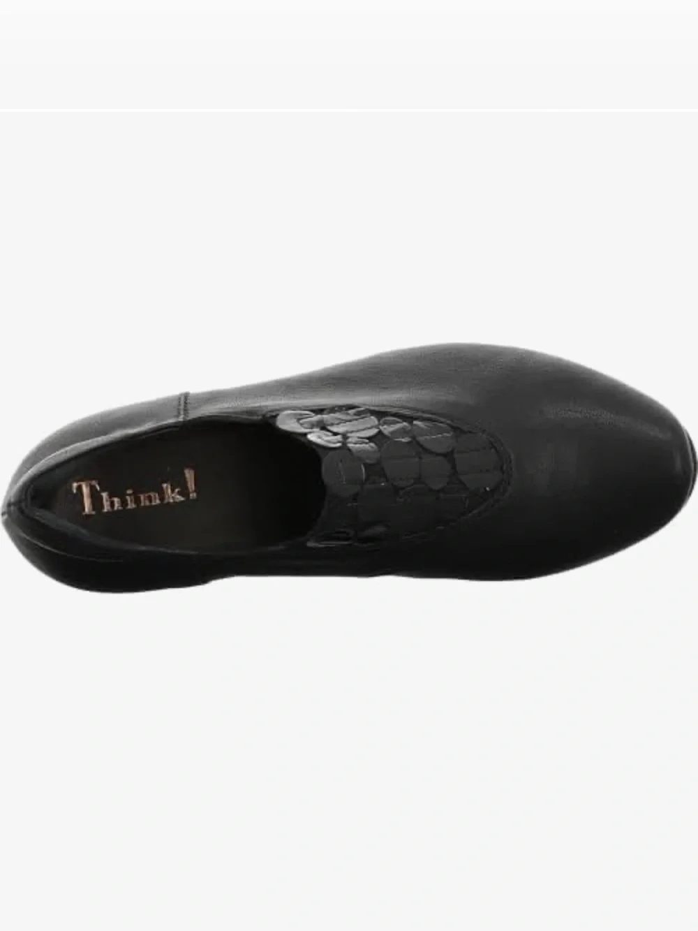 Think! Aida Black Leather Pumps Women’s Size 5.5 Comfort Shoes Handcrafted